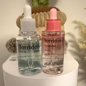 Torriden Dive In Serum and Cellmazing Face Duo
